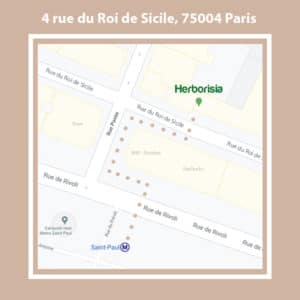 Herborisia Paris : 4 rue du Roi de Sicile (75004)