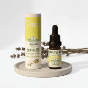 Huile Intense CBD 10% - base Coco Bio et Chanvre Bio