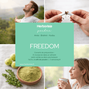 Plantes en poudre "Freedom" | Arrêt du tabac