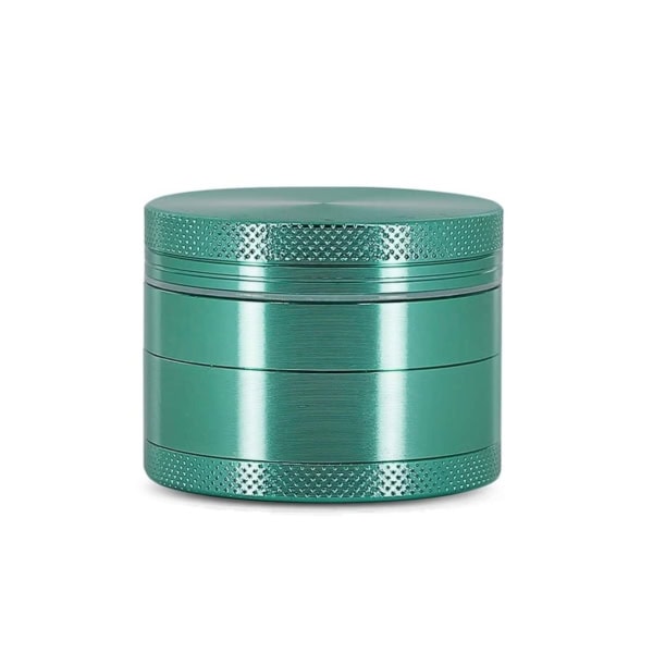 Grinder vert foncé en alu pour herbes, plantes sèches et CBD