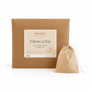 Filtres à Thé x50 - Papier naturel non blanchi