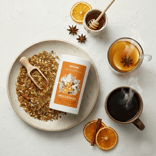 Mélange "Épices d'Hiver" | Pour Jus de pomme ou Vin chaud Mélange "Épices d'Hiver" | Pour Jus de pomme ou Vin chaud