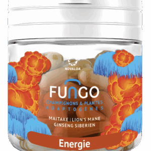 Gélules Énergie | Maitake, Lion's Mane et Ginseng Sibérien | Champignons & plantes adaptogènes