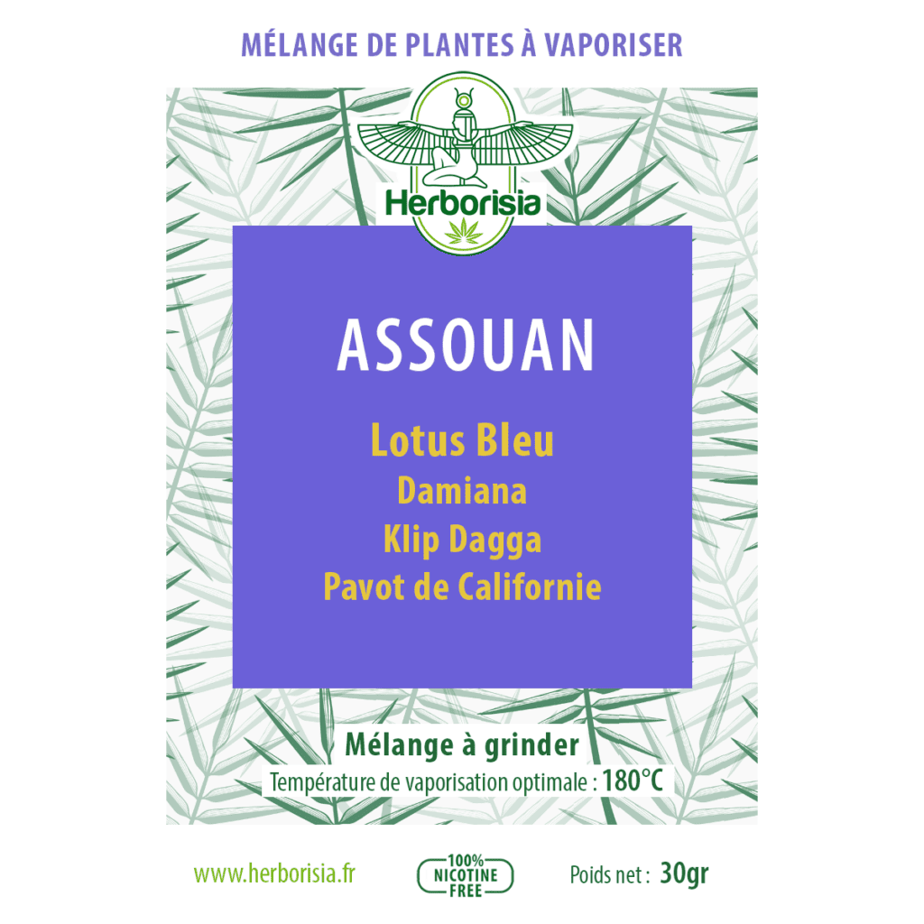 Substitut de tabac | Mélange de plantes à vaporiser 100% naturelles - “ASSOUAN”
