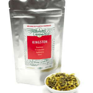 Herboristerie Paris - Spécialisée en vaporisation et CBD 19 Substitut de tabac | Mélange de plantes à vaporiser 100% naturelles - “KINGSTON”