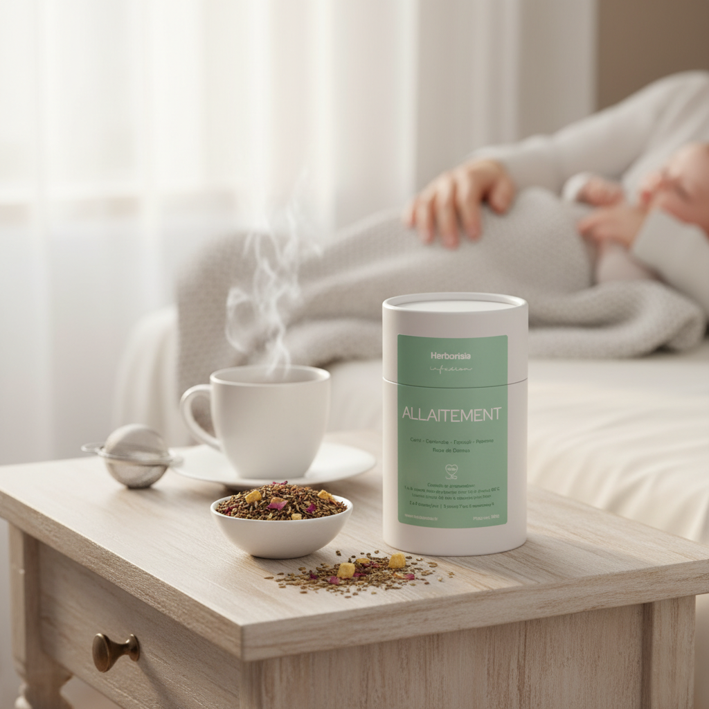 Tisane "Allaitement" BIO | Maternité 1 Tisane ALLAITEMENT | Maternité Jeune maman