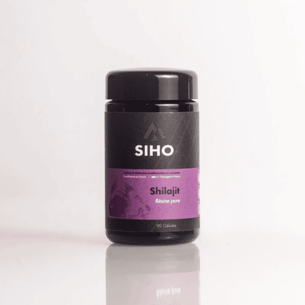 Résine Shilajit gélule - 72% acide fluvique | Conditionné en France