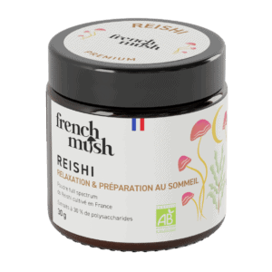 Extrait de Reishi biologique en poudre - Champignon médicinal