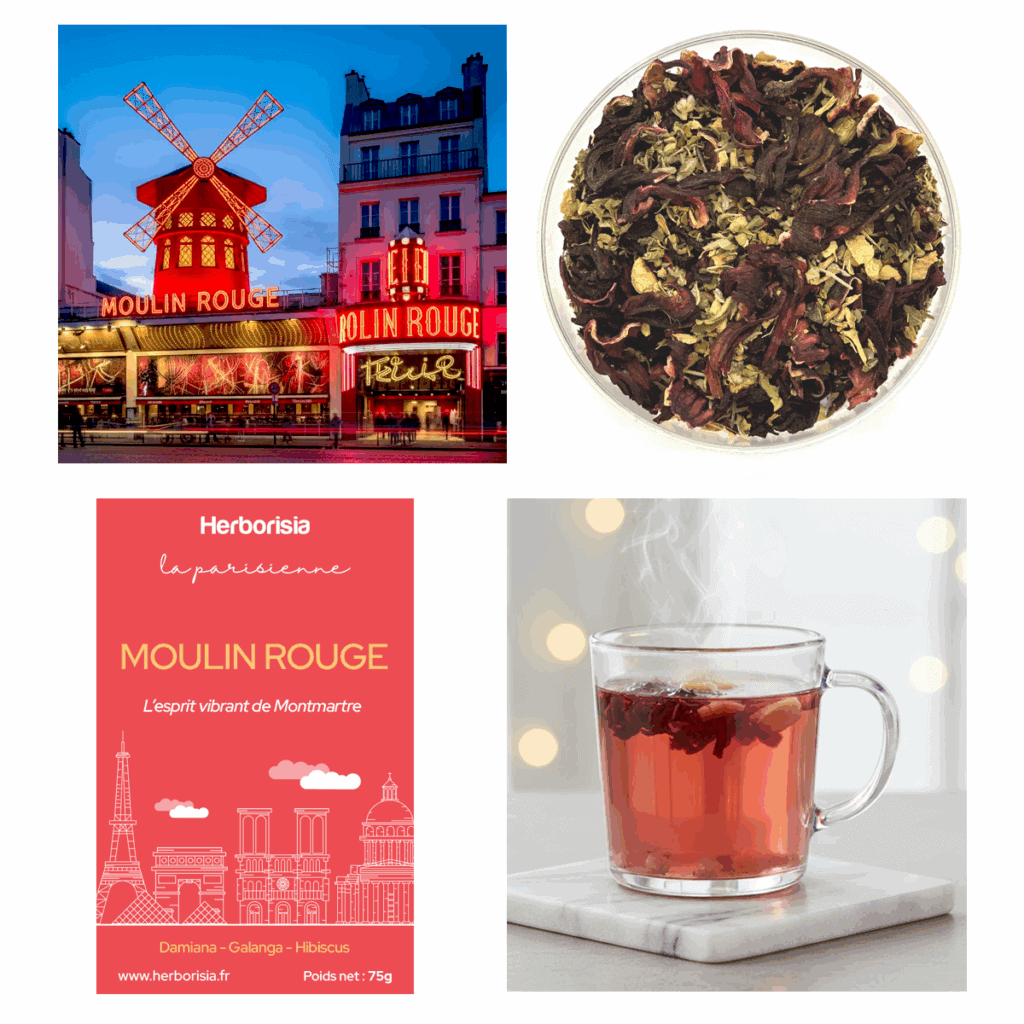 Infusion "Moulin Rouge" - Collection La Parisienne