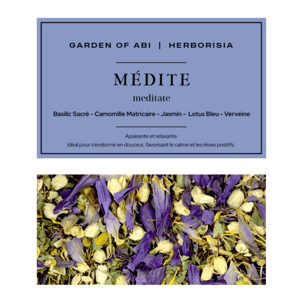 Infusion MÉDITE - Sommeil - Garden Of Abi & Herborisia