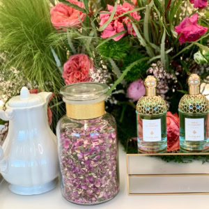 Collaboration Herborisia & Guerlain - lancement du parfum ROSA VERDE 5 Guerlain Aqua Allegoria Rosa Verde - Présentation Presse