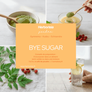 Plantes en poudre "Bye Sugar" | Dépendance au sucre
