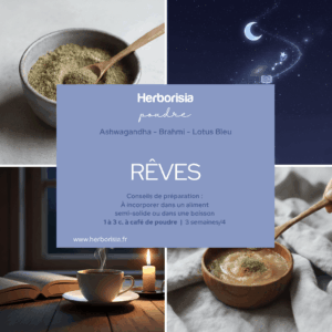 Plantes en poudre "Rêves" | Rêves et Sommeil profond
