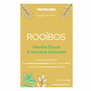 Infusion Rooibos BIO - Menthe Douce & Verveine Odorante | Digestion
