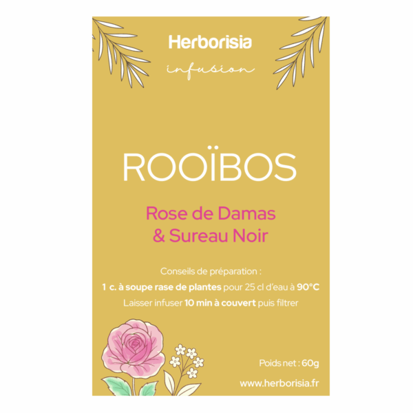 Infusion Rooibos BIO - Rose de Damas & Sureau Noir | Allergies