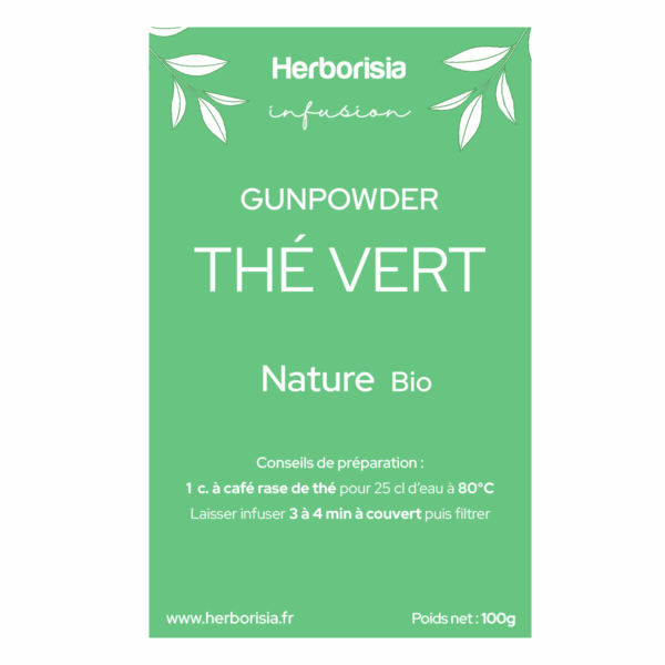 Thé Vert Gunpowder BIO - Nature