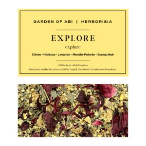 Infusion "EXPLORE" - Collection Garden Of Abi & Herborisia | Vivifiant & Raffraîchissant