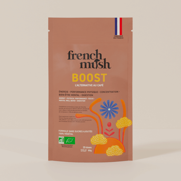 Boisson BOOST - Alternative au café à base de Champignons BIO French Mush - Poudre