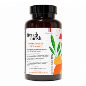 Gummies FOCUS - A base de Lion's Mane BIO French Mush | Focus & Concentration