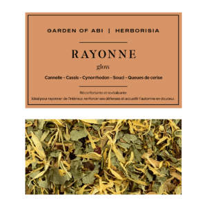 Infusion "RAYONNE" - Collection Garden Of Abi & Herborisia | Réconfortant & Revitalisant