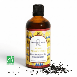 Huile de Nigelle BIO d'Egypte 100ml | Huile végétale Bien-être