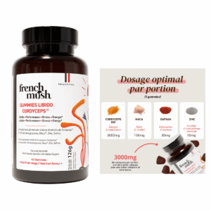Gummies LIBIDO - A base de Cordyceps BIO French Mush | Performance & Energie