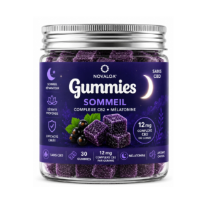 Gummies Sommeil | Complexe CB2 - 12mg CB2 - Sans CBD - 90 grammes