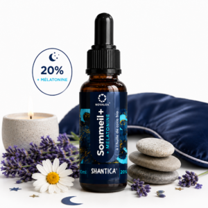 Huile SOMMEIL + 20% | Spectre Large & Complexe CB2 + Mélatonine | 10ml