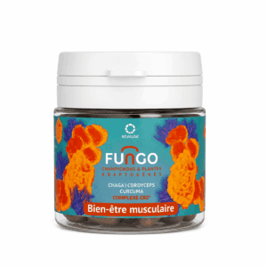 Gélules Bien-être Musculaire | Spectre Complet & Complexe CB2 | Chaga & Cordyceps - Champignons et plantes adaptogènes
