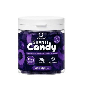 Bonbons SOMMEIL + | Complexe CB2 - Sans CBD | 10mg par pastille | 25g