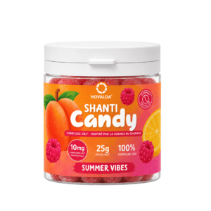 Bonbons Summer Vibes | Complexe CB2 - Sans CBD | 10mg par pastille | 25g