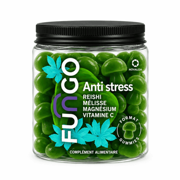 Gummies ANTI STRESS Fungo® | Reishi, Mélisse & Magnésium Gummies ANTI STRESS Fungo® | Reishi, Mélisse & Magnésium